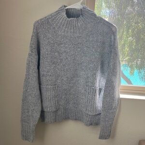 Love By Design Heather Gray Turtleneck Sweater‎